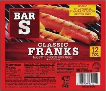 Kroger Bar-s meat franks offer