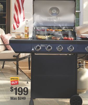 The Home Depot Nexgrill® 4-burner gas grill offer