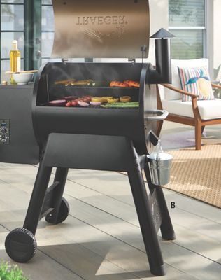 The Home Depot Pro series 22 wood pellet grill offer