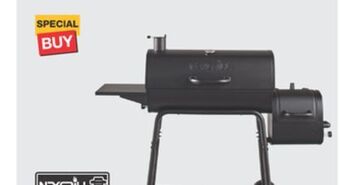 The Home Depot Nexgrill 29 charcoal grill with smoker offer