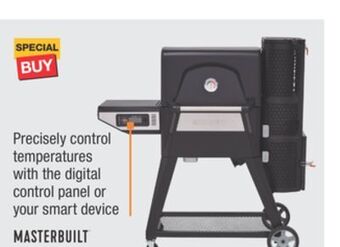 The Home Depot Masterbuilt gravity series charcoal grill & smoker offer