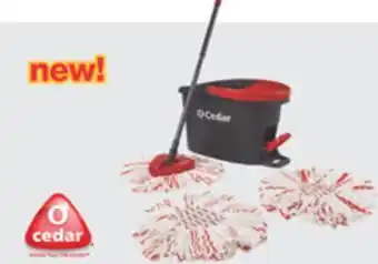 The Home Depot O-cedar easywring™ deep clean microfiber spin mop system offer