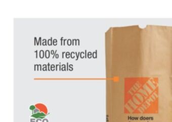 The Home Depot 5-pack 30-gallon lawn & refuse bags offer