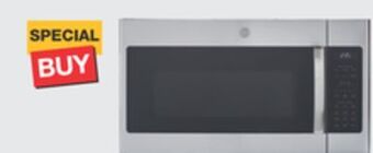 The Home Depot Ge 1.9 cu. ft. stainless steel over-the-range microwave offer