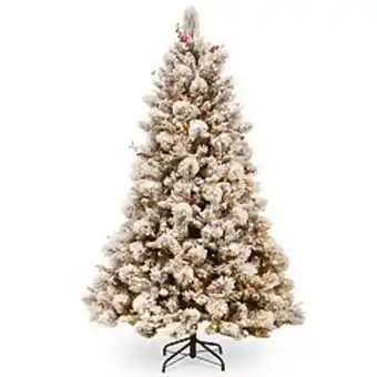 Kohl's National tree company 7.5-ft. pre-lit flocked bedford pine artificial christmas tree offer