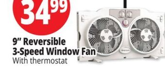 Ocean State Job Lot Penguin 9 twin window fan offer