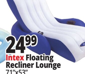 Ocean State Job Lot Intex floating recliner pool lounge offer