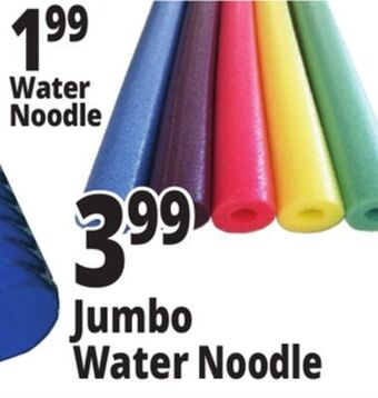 Ocean State Job Lot Assorted pool noodles offer