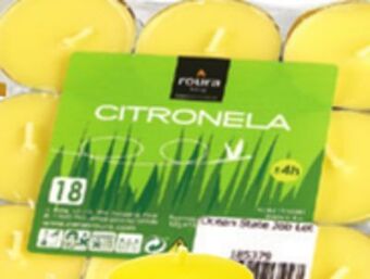Ocean State Job Lot Citronella tea lights, 18 pack offer