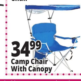 Ocean State Job Lot Folding chair with canopy offer