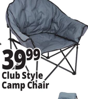 Ocean State Job Lot Folding club style camp chair offer