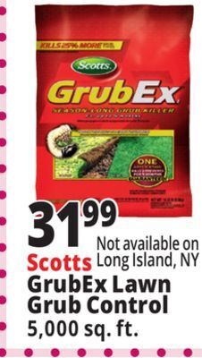 Ocean State Job Lot Scotts grubex 14.35 lb season long grub killer offer