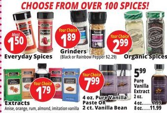 Ocean State Job Lot Spices offer