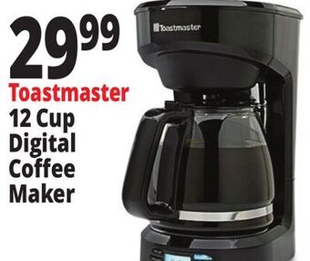 Ocean State Job Lot Toastmaster 12 cup digital coffee maker offer