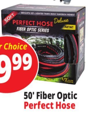 Ocean State Job Lot 50' fiber optic perfect hose offer