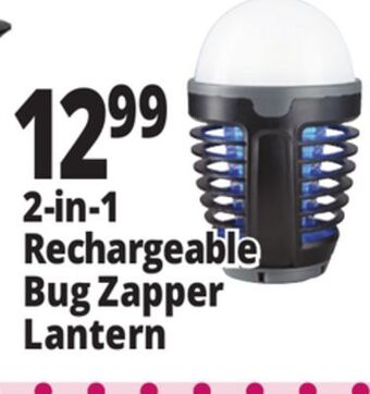 Ocean State Job Lot 2-in-1 rechargeable bug zapper & lantern offer