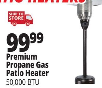 Ocean State Job Lot Premium propane gas patio heater, 50,000 btu offer