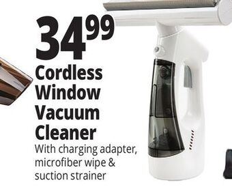 Ocean State Job Lot Cordless window vacuum cleaner offer