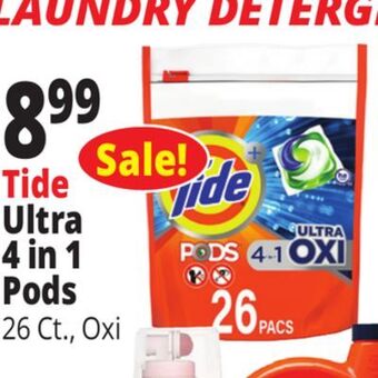 Ocean State Job Lot Tide ultra 4 in 1 pods offer