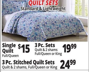 Ocean State Job Lot Quilt sets offer