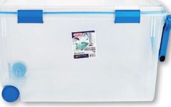 Ocean State Job Lot Sterilite® wheeled gasket storage box, 120 qt offer