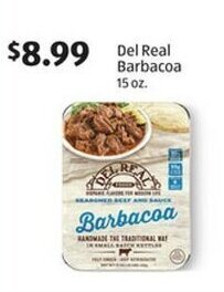 Aldi Del Real Barbacoa 15 oz. offer