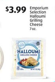 Aldi Emporium Selection Halloumi Grilling Cheese 7 oz. offer