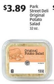 Aldi Park Street Deli Original Potato Salad 32 oz offer