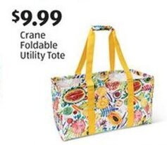 Aldi Crane Foldable Utility Tote offer