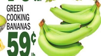 C Town Green cooking bananas offer