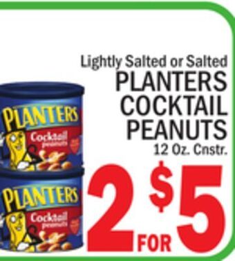 C Town Planters cocktail peanuts offer