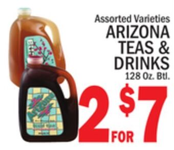 C Town Arizona teas & drinks offer