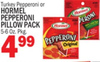 C Town Hormel pepperoni pillow pack offer