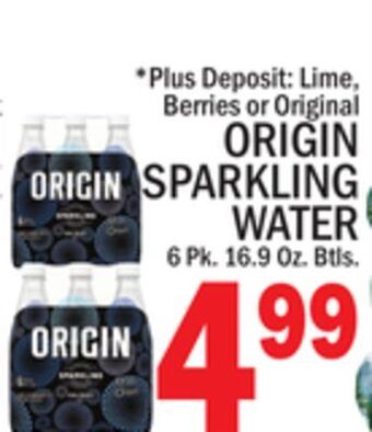 C Town Origin sparkling water offer