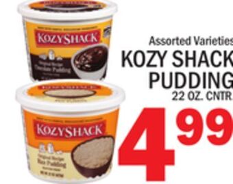 C Town Kozy shack pudding offer