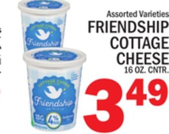 C Town Friendship cottage cheese offer