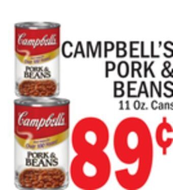 C Town Campbell's pork & beans offer