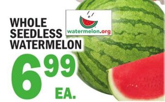 C Town Whole seedless watermelon offer