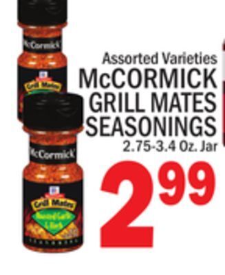 C Town Mccormick grill mates seasonings offer