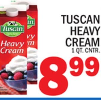 C Town Tuscan heavy cream offer