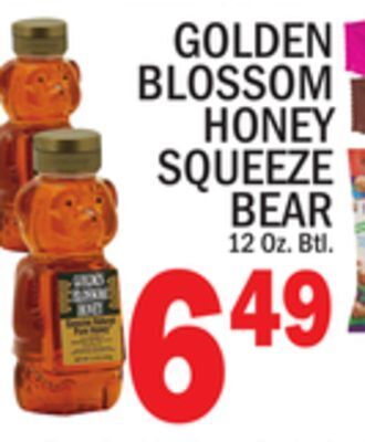 C Town Golden blossom honey squeeze bear offer