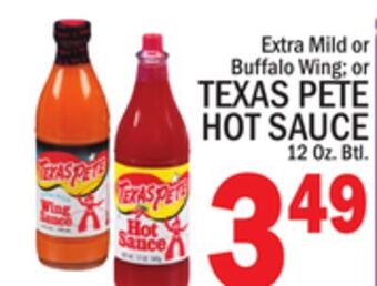 C Town Texas pete hot sauce offer