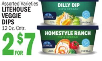 C Town Litehouse veggie dips offer