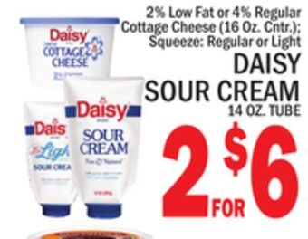 C Town Daisy sour cream offer