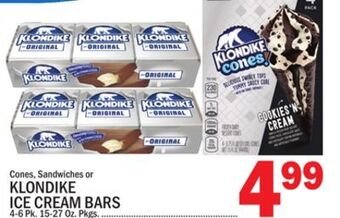 C Town Klondike ice cream bars offer