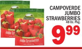 C Town Campoverde jumbo strawberries offer