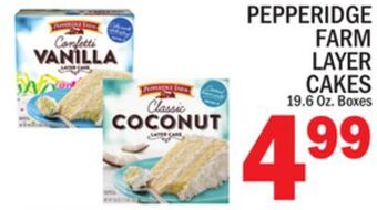 C Town Pepperidge farm layer cakes offer
