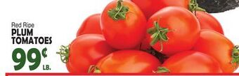 Bravo Supermarkets Plum tomatoes offer