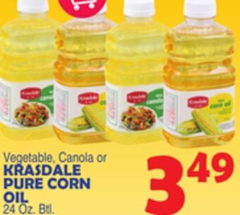 Bravo Supermarkets Krasdale pure corn oil offer