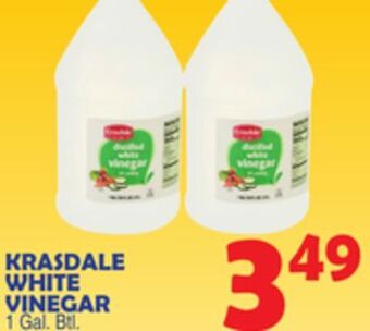 Bravo Supermarkets Krasdale white vinegar offer